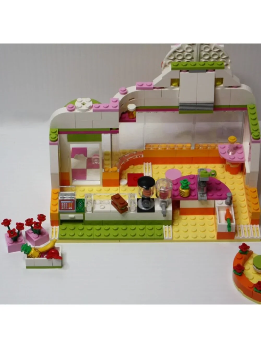 Lego Friends Heartlake Juice Bar Complete Set 41035 with Instructions but NO Box